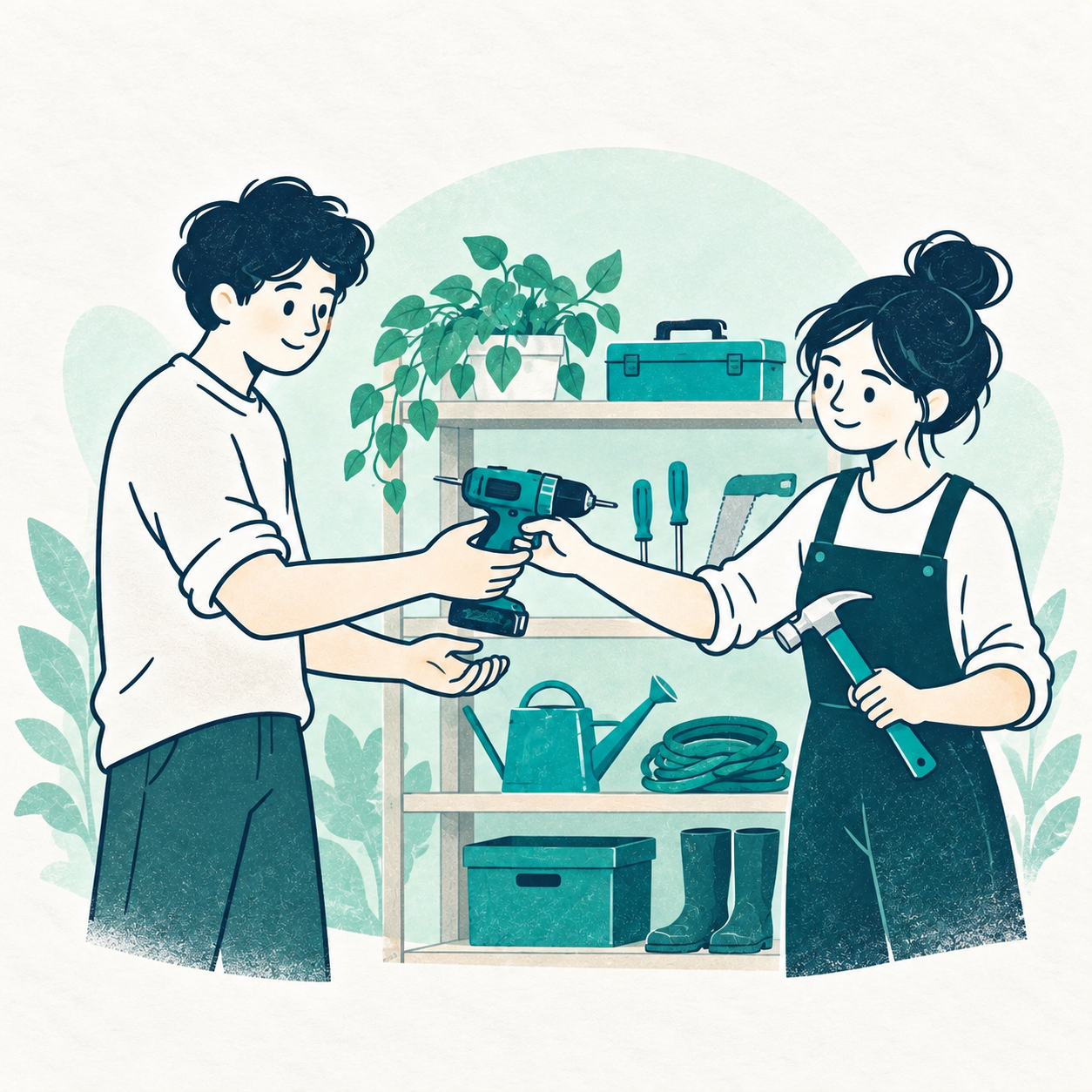 Illustration zu Suffizienz