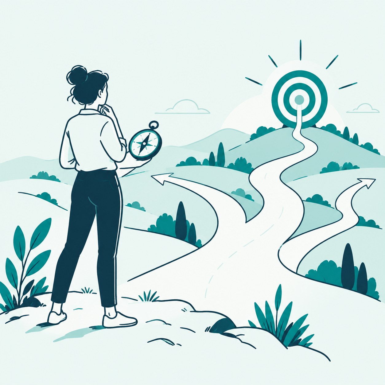 Illustration zur Methode Strategische Zielanalyse