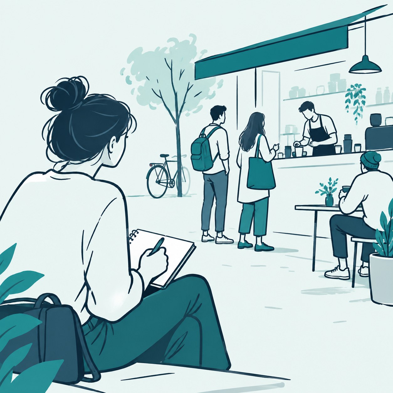 Illustration zur Methode Beobachtung